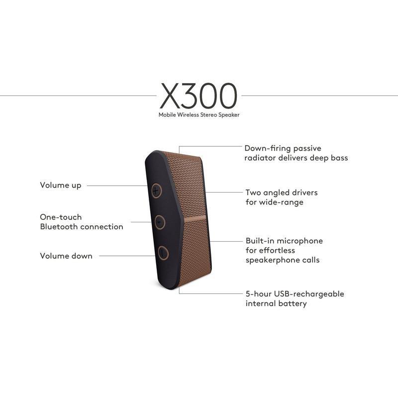  اسپیکر بلوتوثی قابل حمل لاجیتک مدل X300 Mobile Wireless Speaker