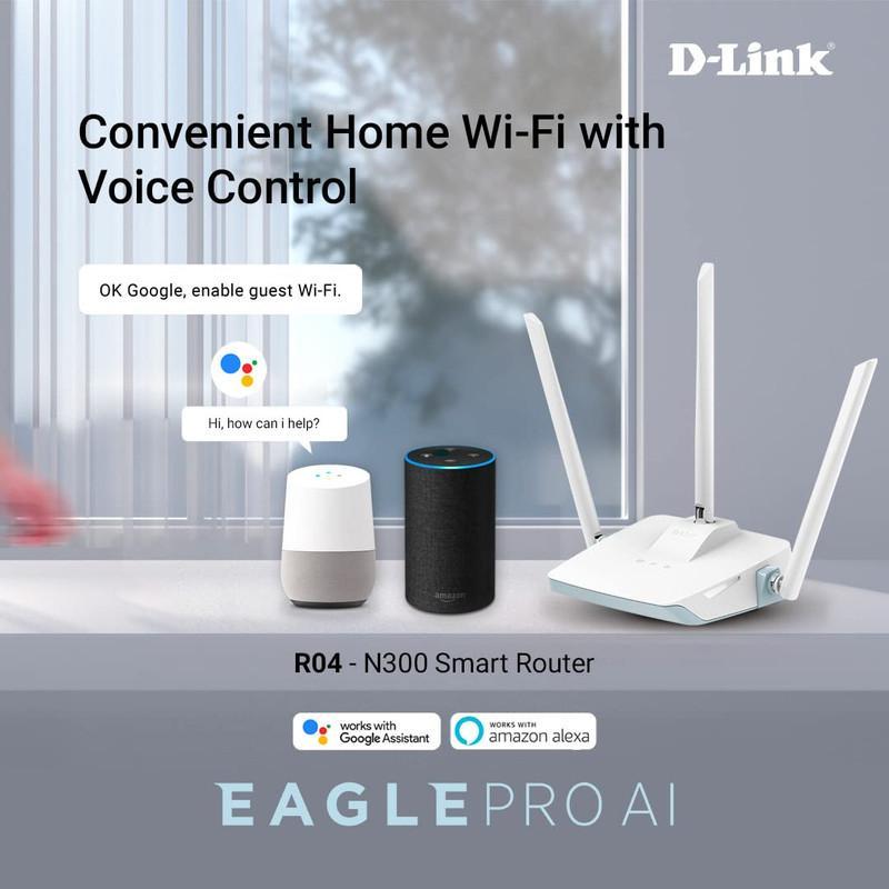 روتر بی‌سیم دی-لینک مدل R04 N300 Eagle PRO AI