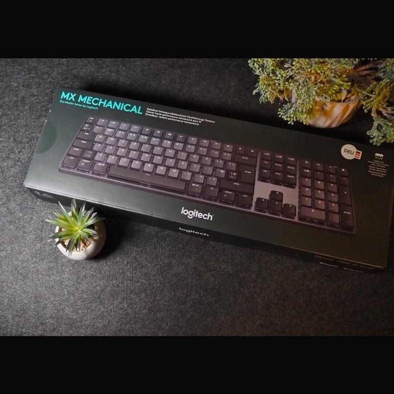 کیبورد مخصوص بازی لاجیتک مدل MX Mechanical Tactile Quiet
