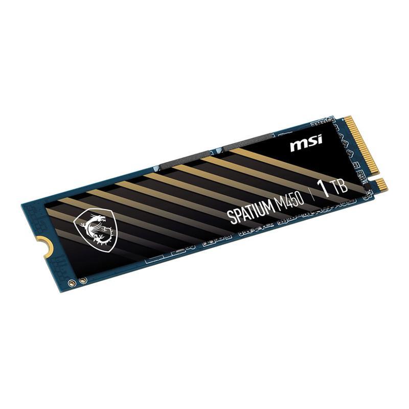 اس اس دی اینترنال PCIe Gen4 x4 ام اس آی مدل SPATIUM M450 ظرفیت 1 ترابایت