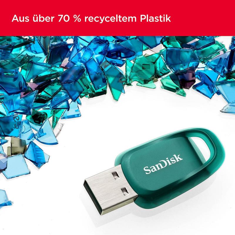 فلش مموری سن دیسک مدل Ultra Eco™ USB 3.2 ظرفیت 128 گیگابایت