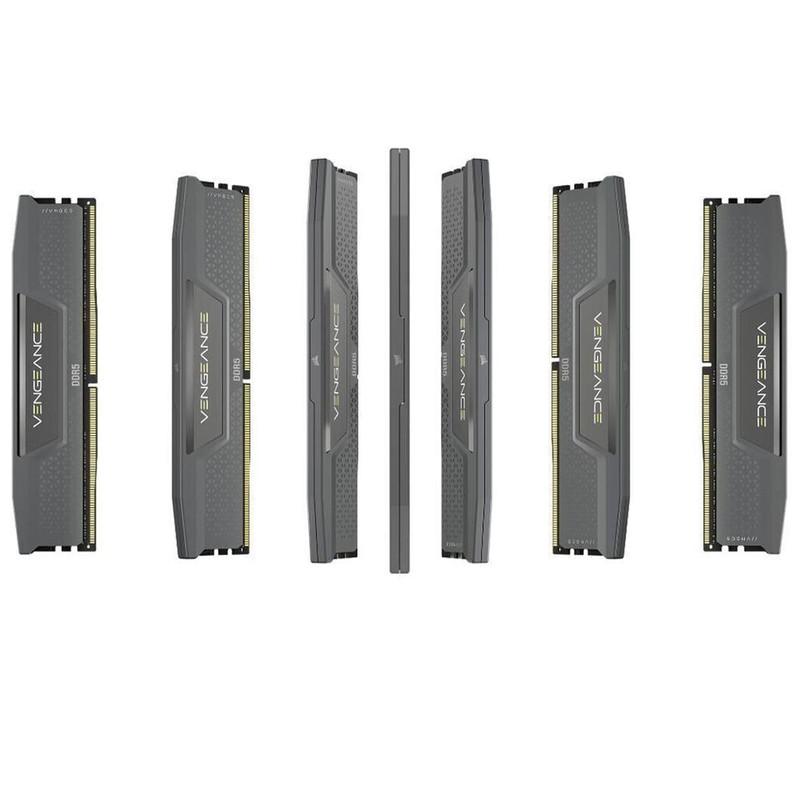 رم دسکتاپ کورسیر مدل VENGEANCE RGB DDR5 دو کاناله ظرفیت 32 گیگابایت فرکانس 5200 مگاهرتز تایمینگ CL40 با هیت‌سینک خنک‌کننده