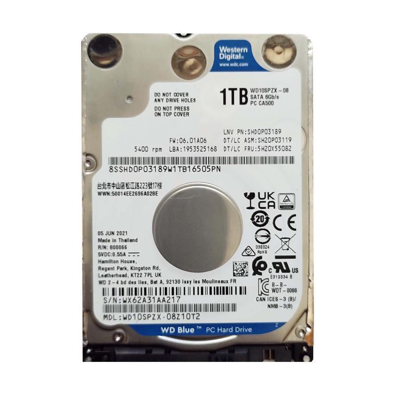 هارددیسک اینترنال وسترن دیجیتال مدل WD10SPZX-08Z10 ظرفیت 1 ترابایت
