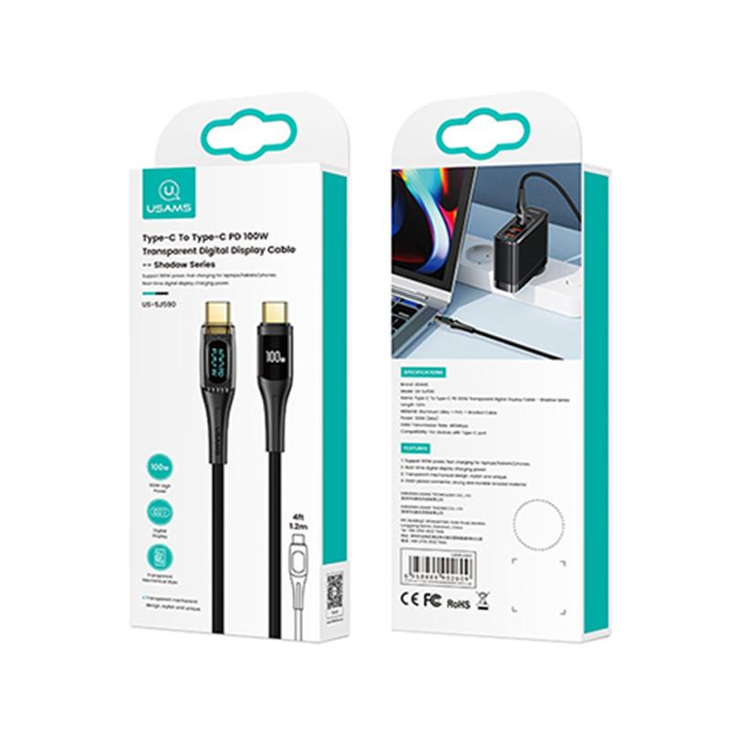 کابل usb-c یوسمز مدل sj591 طول 2 متر