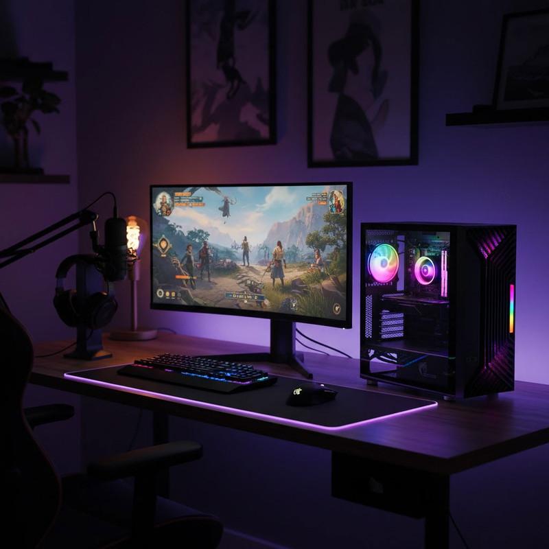 کیس کامپیوتر گیمینگ گرین مدل GRIFFIN G3