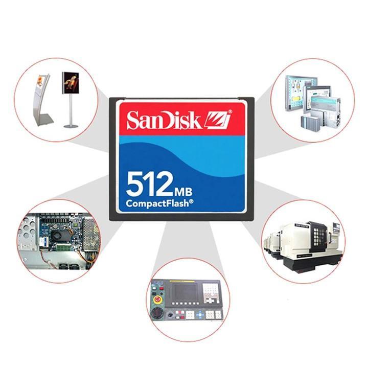 کارت حافظه CompactFlash سن دیسک مدل SDCFJ-512-A10 ظرفیت 512 مگابایت
