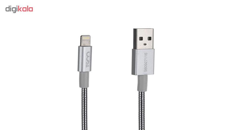کابل تبدیل USB به لایتنینگ تسکو مدل TC i27 طول 1 متر