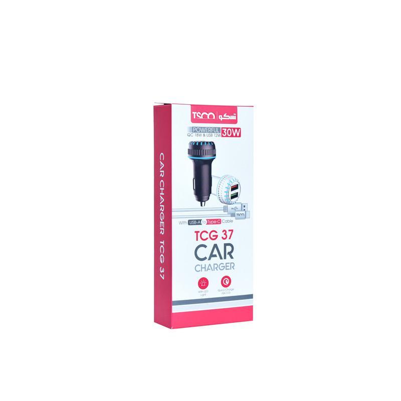 شارژر فندکی تسکو مدل TCG 37