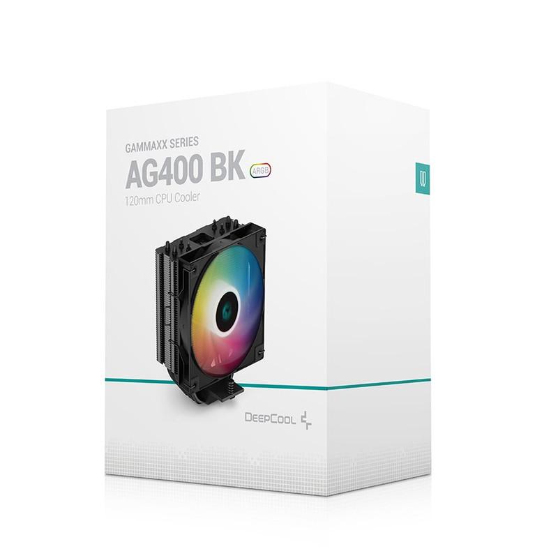 سیستم خنک کننده بادی دیپ کول مدل AG400 BK ARGB