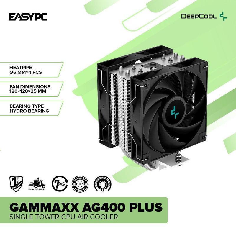سیستم خنک کننده بادی دیپ کول مدل GAMMAXX AG400 PLUS LGA1700