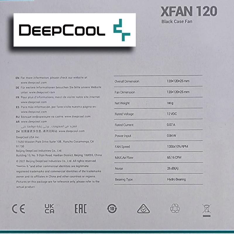 فن کیس دیپ کول مدل - XFan 120