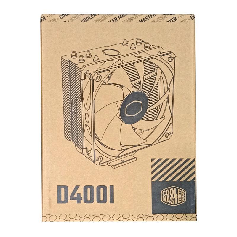 خنک کننده پردازنده کولر مستر مدل D400i RGB LGA1700