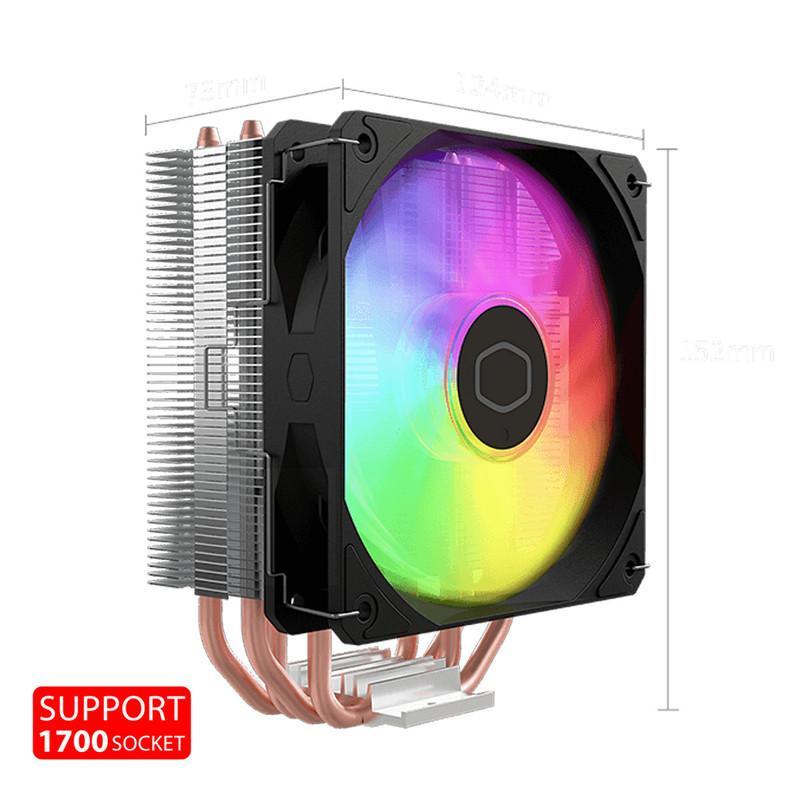 خنک کننده پردازنده کولر مستر مدل D400i RGB LGA1700