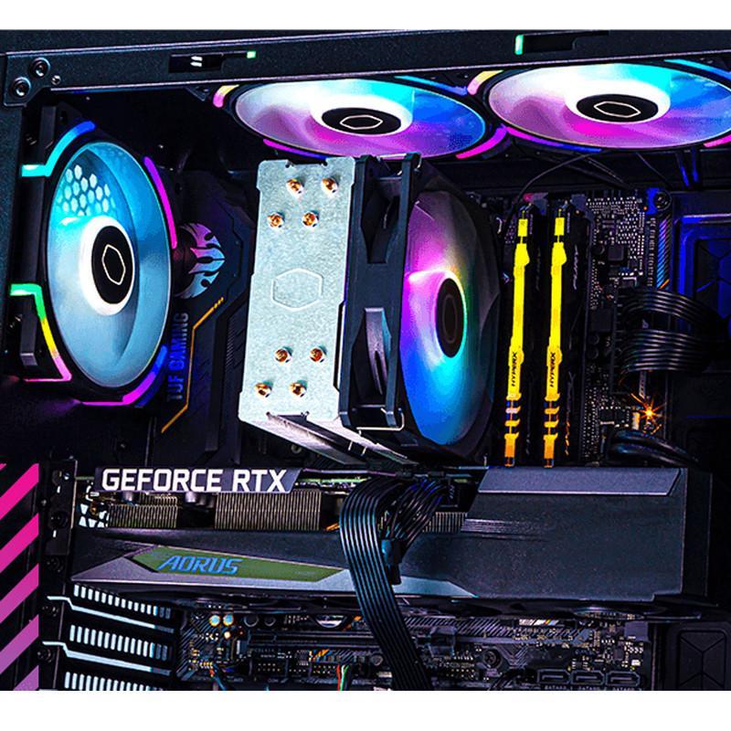 خنک کننده پردازنده کولر مستر مدل D400i RGB LGA1700