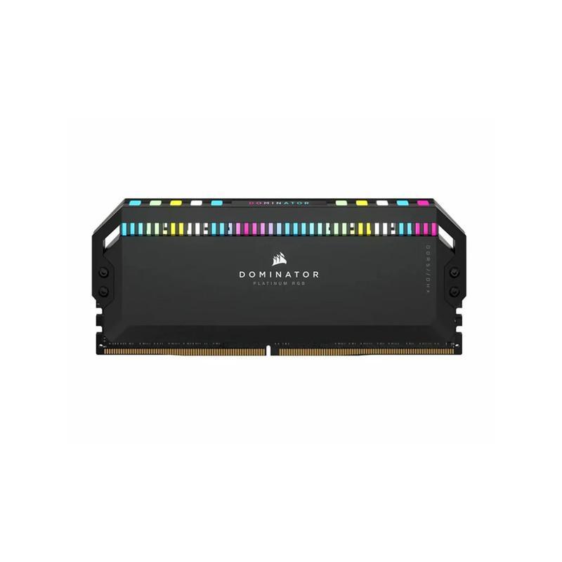 رم دسکتاپ DDR5 کورسیر مدل Dominator Platinum RGB دو کاناله 64 گیگابایت 5600 مگاهرتز CL40 با هیت‌سینک خنک‌کننده