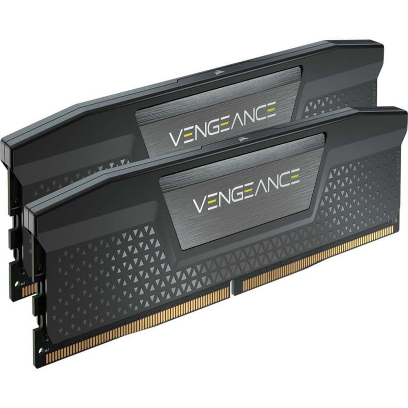 رم دسکتاپ DDR5 کورسیر مدل VENGEANCE ظرفیت 32GB دوکاناله 4800MHz با تایمینگ CL40 و هیت‌سینک خنک‌کننده
