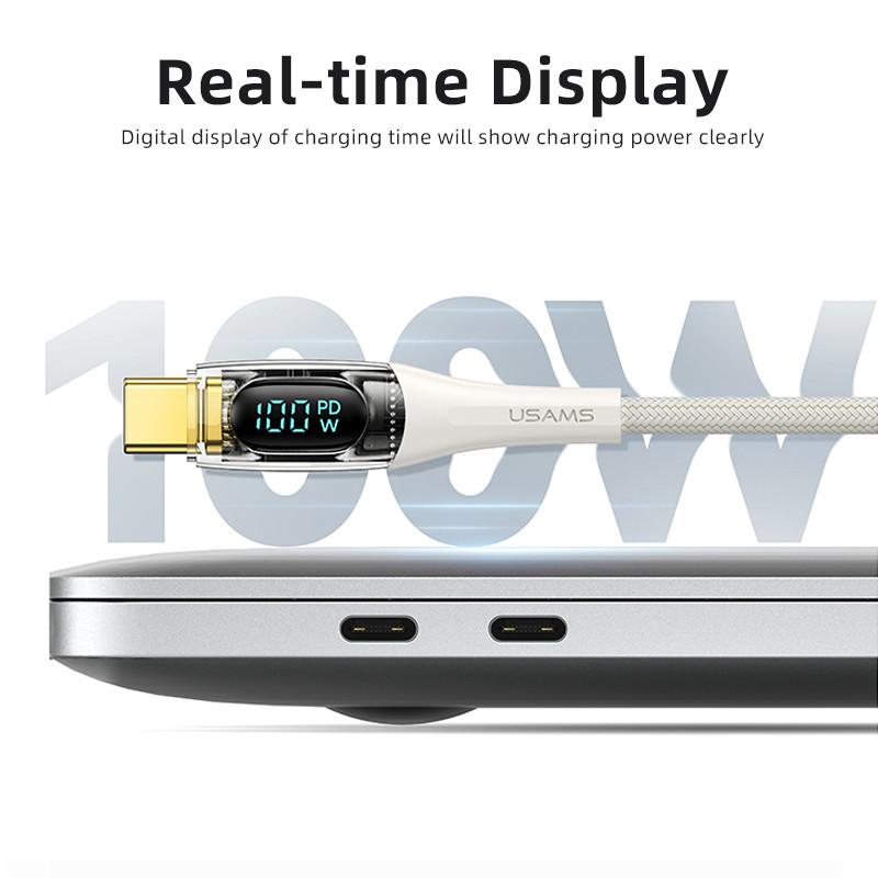 کابل تبدیل usb / usb-c به usb-c / micro usb / لایتنینگ یوسمز مدل sj626 طول 2 متر