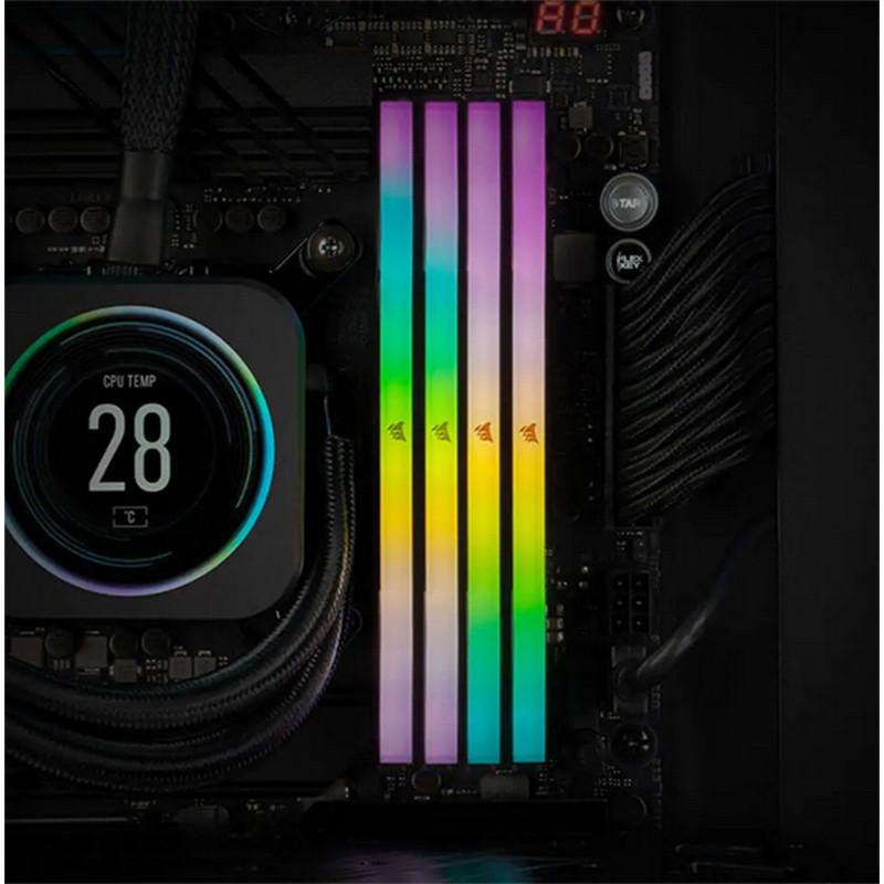 رم دسکتاپ DDR5 دو کاناله 6600 مگاهرتز CL38 کورسیر مدل VENGEANCE RGB ظرفیت 32 گیگابایت
