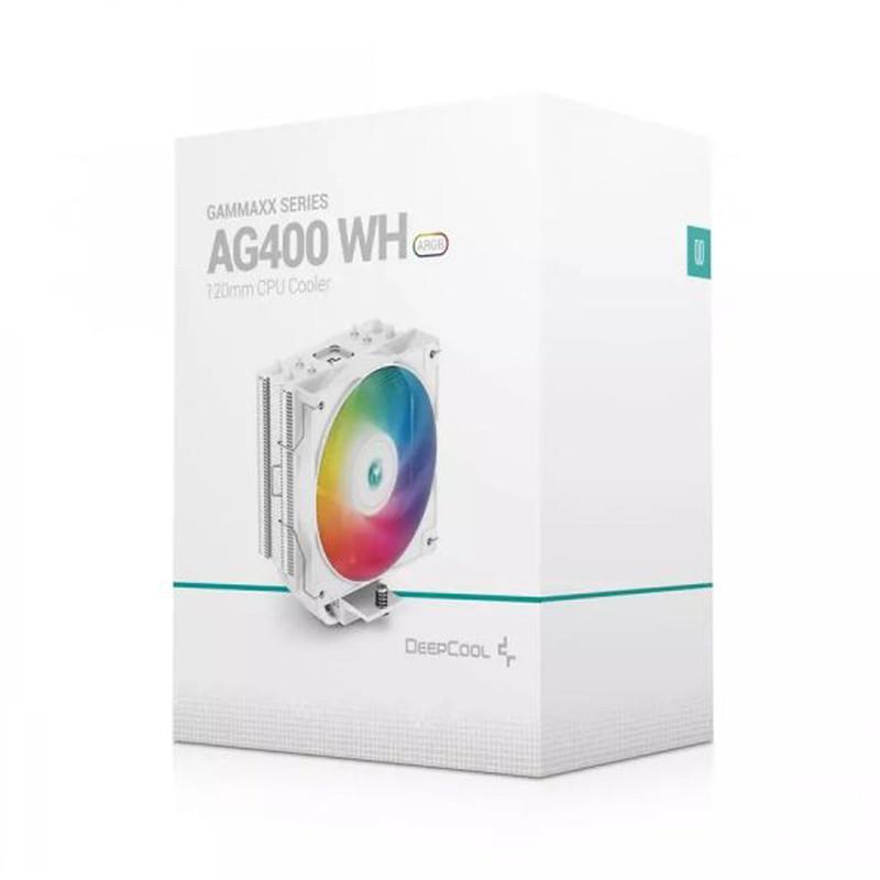سیستم خنک کننده بادی دیپ کول مدل AG400 WH ARGB