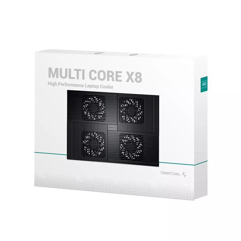 پایه خنک کننده  لپ تاپ دیپ کول مدل Multi Core X8