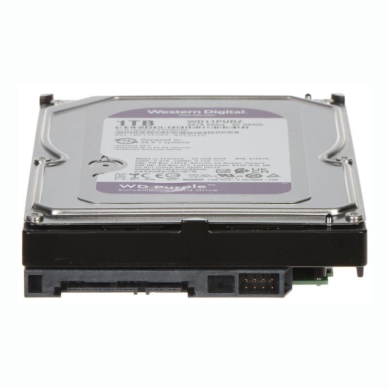 هارد دیسک اینترنال وسترن دیجیتال مدل Purple WD11PURZ ظرفیت 1 ترابایت