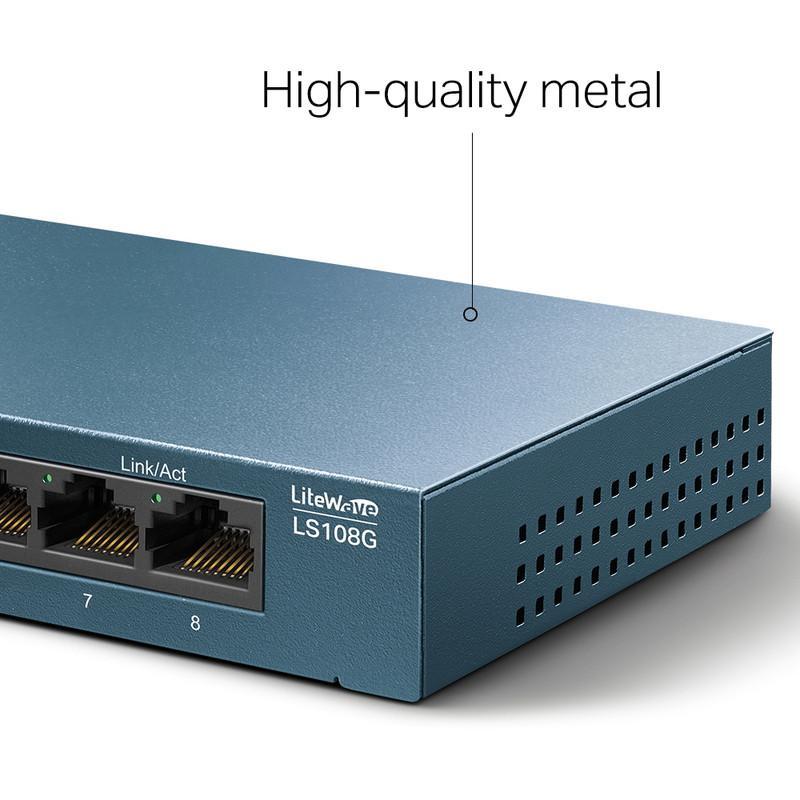 سوییچ 8 پورت تی پی-لینک مدل LS108G