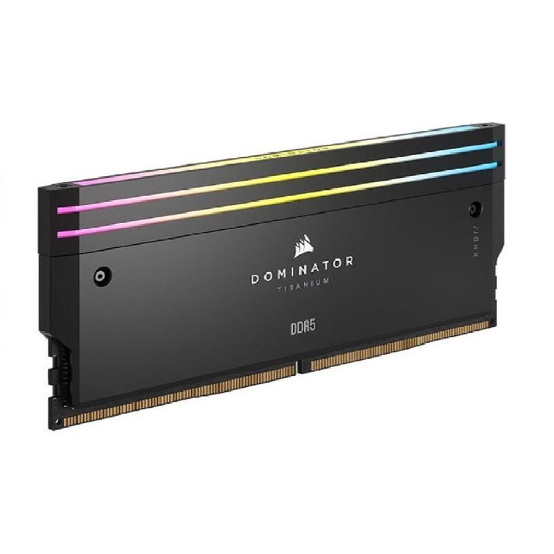 رم دسکتاپ کورسیر DOMINATOR TITANIUM DDR5 دو کاناله 64 گیگابایت 6600 مگاهرتز تایمینگ CL32 DIMM
