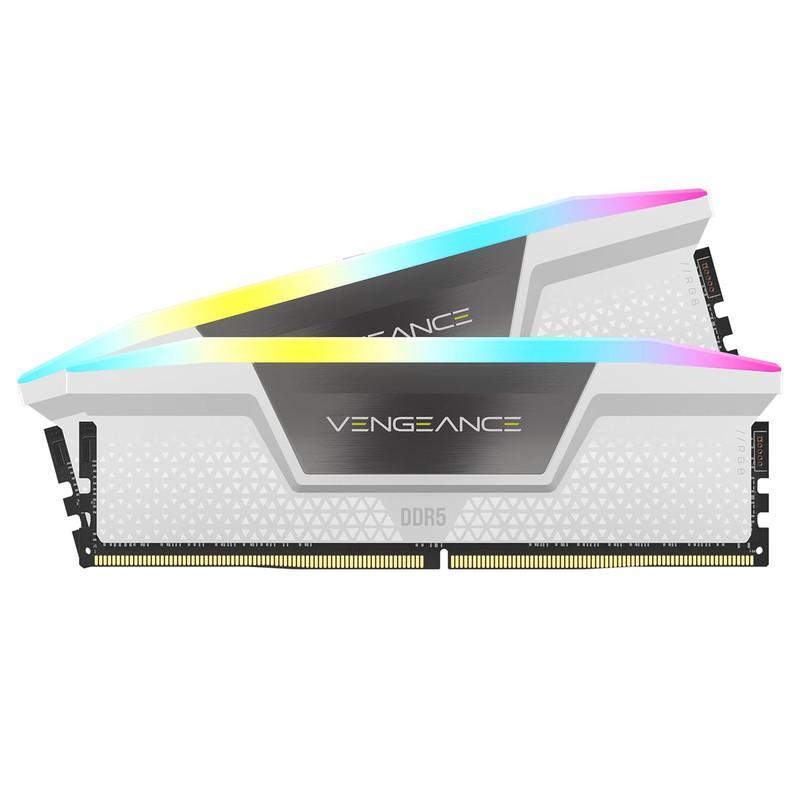 رم دسکتاپ دو کاناله 32GB ،DDR5 کورسیر مدل VENGEANCE RGB 5600MHz با تایمینگ CL40 و هیت‌سینک خنک‌کننده