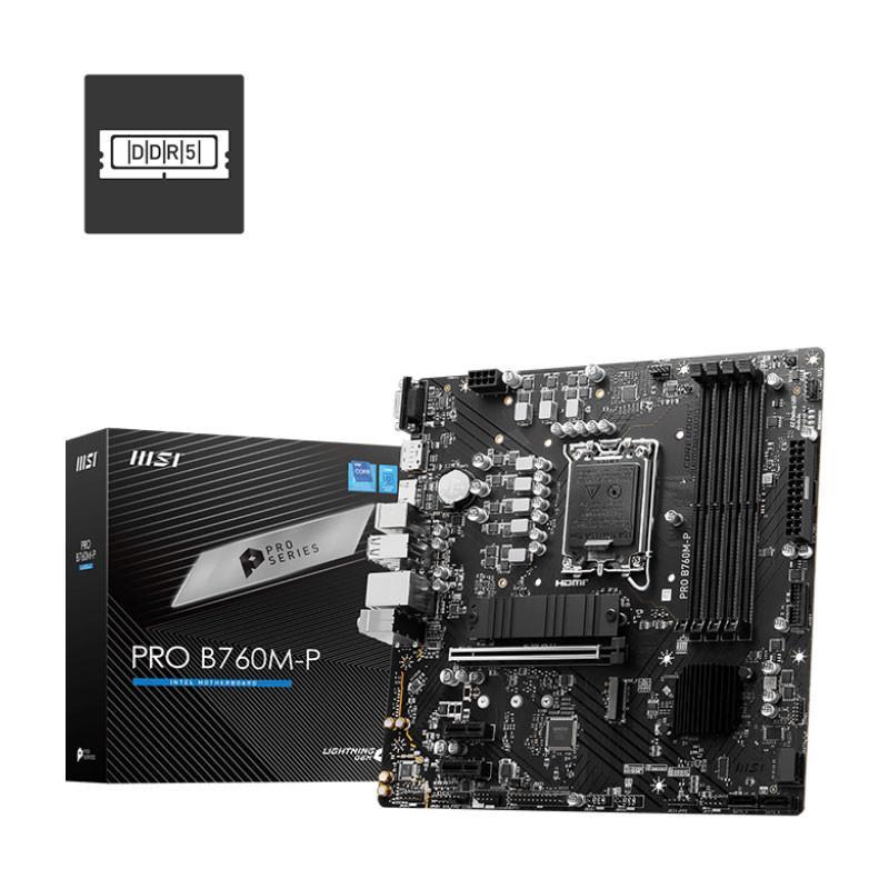 مادربرد ام اس آی مدل PRO B760M-P