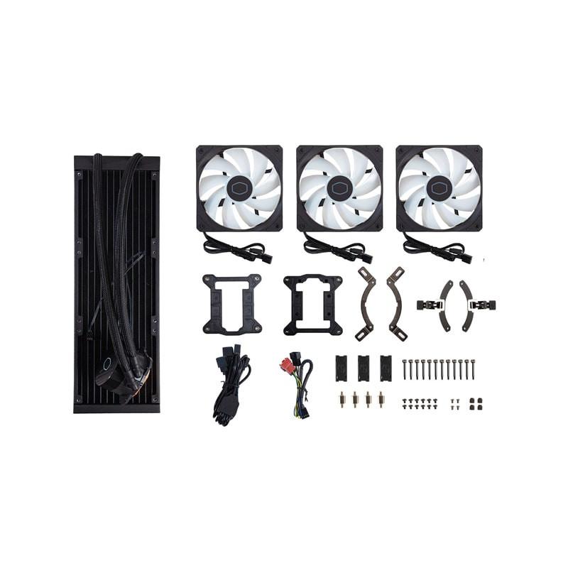 سیستم خنک کننده آبی کولر مستر مدل 360L CORE ARGB