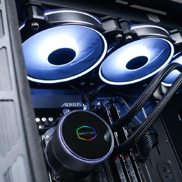 سیستم خنک کننده آبی کولر مستر مدل ice god g360 phantom