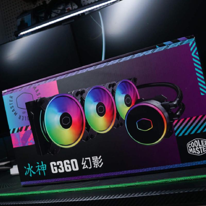 سیستم خنک کننده آبی کولر مستر مدل ice god g360 phantom