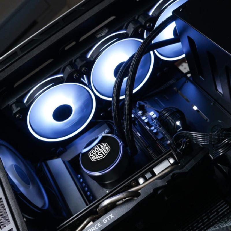 سیستم خنک کننده آبی کولر مستر مدل ice god g360 phantom