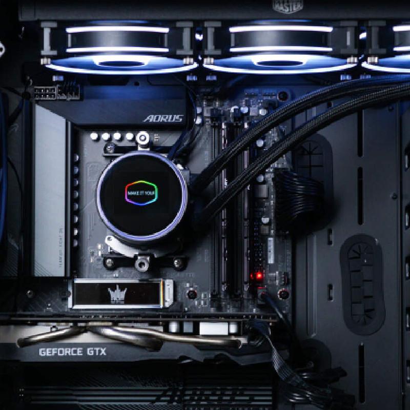 سیستم خنک کننده آبی کولر مستر مدل ice god g360 phantom
