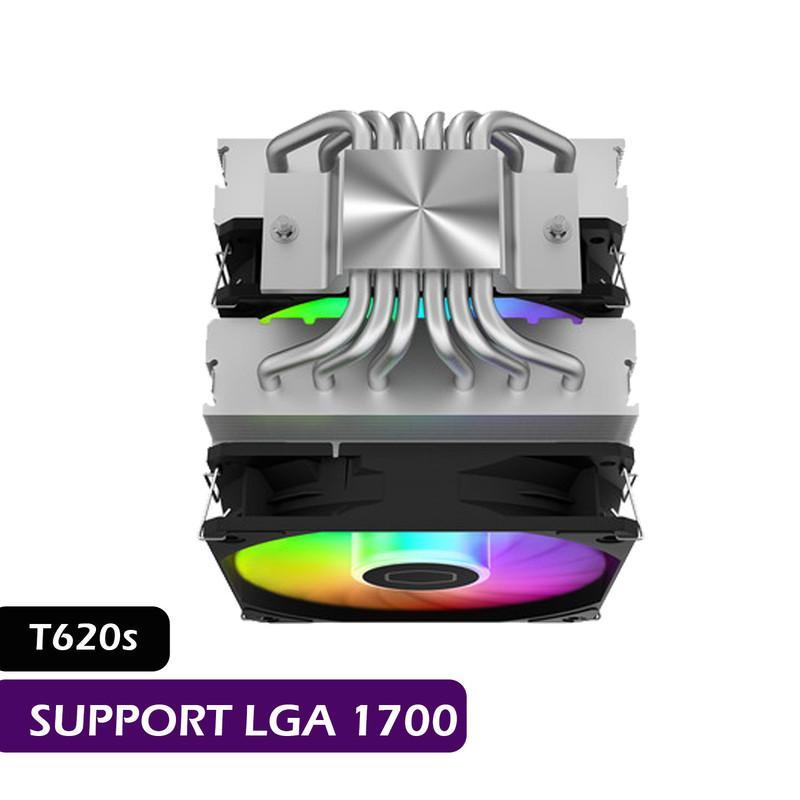 خنک کننده پردازنده کولر مستر مدل T620s ARGB LGA1700