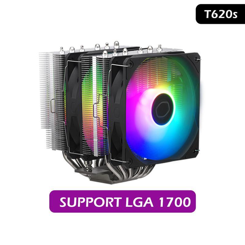 خنک کننده پردازنده کولر مستر مدل T620s ARGB LGA1700