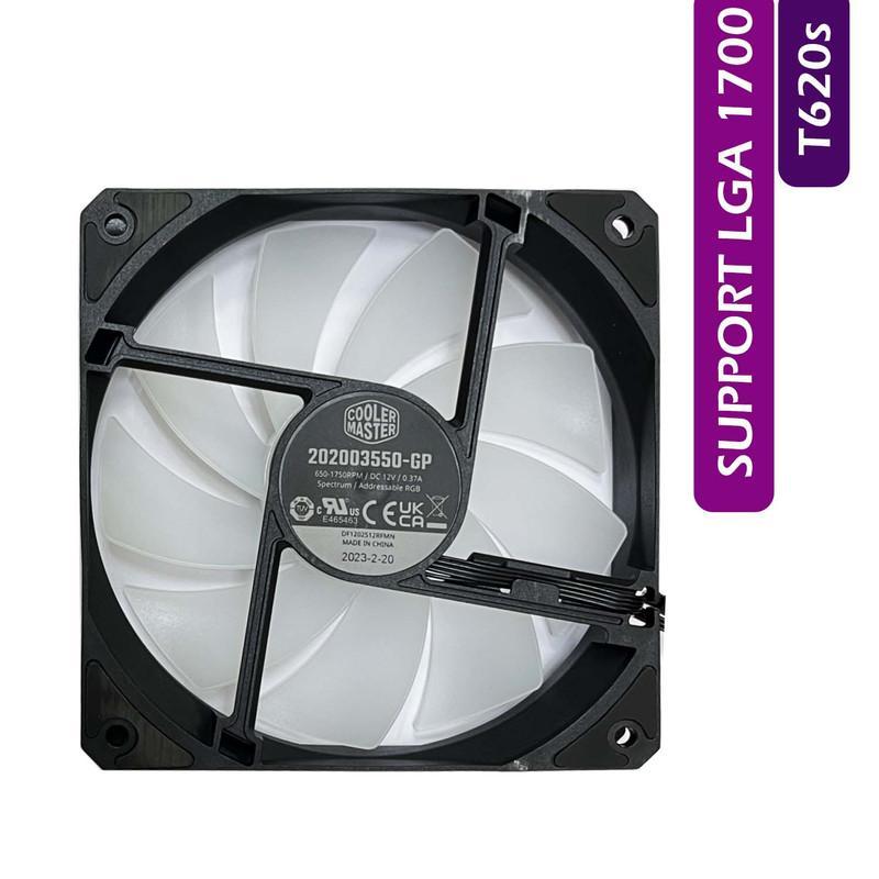 خنک کننده پردازنده کولر مستر مدل T620s ARGB LGA1700