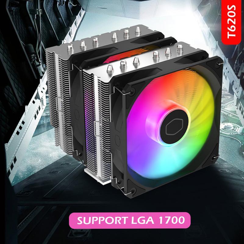 خنک کننده پردازنده کولر مستر مدل T620s ARGB LGA1700