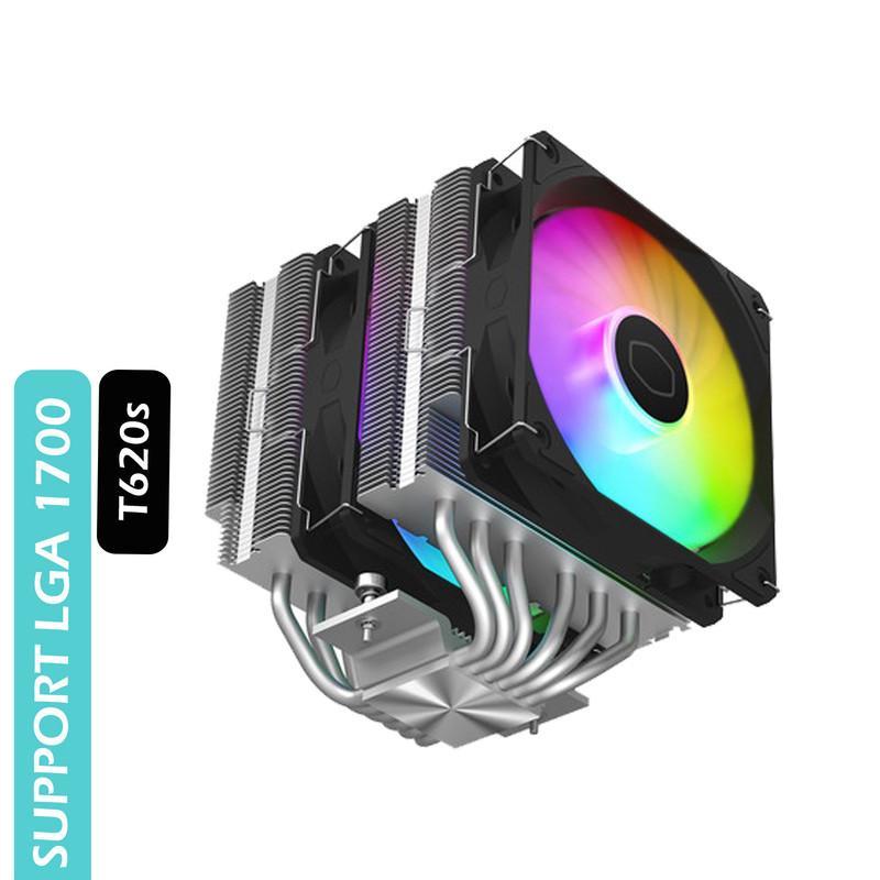 خنک کننده پردازنده کولر مستر مدل T620s ARGB LGA1700