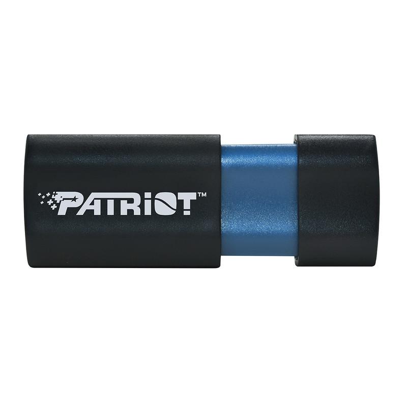 فلش مموری پتریوت مدل Patriot RAGE LITE ظرفیت 256 گیگابایت USB 3.2 Gen 1 با سرعت خواندن 120 مگابایت بر ثانیه، مقاوم در برابر آب، ضربه، شوک، لرزش و گرد و غبار، طراحی کشویی محافظ پورت