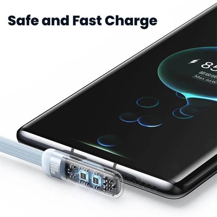 کابل Usb-c یوسمز مدل SJ653 طول 1.2 متر