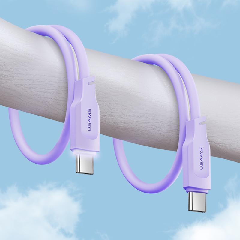 کابل تبدیل USB-C یوسمز مدل US-SJ567-100W طول 1.2 متر
