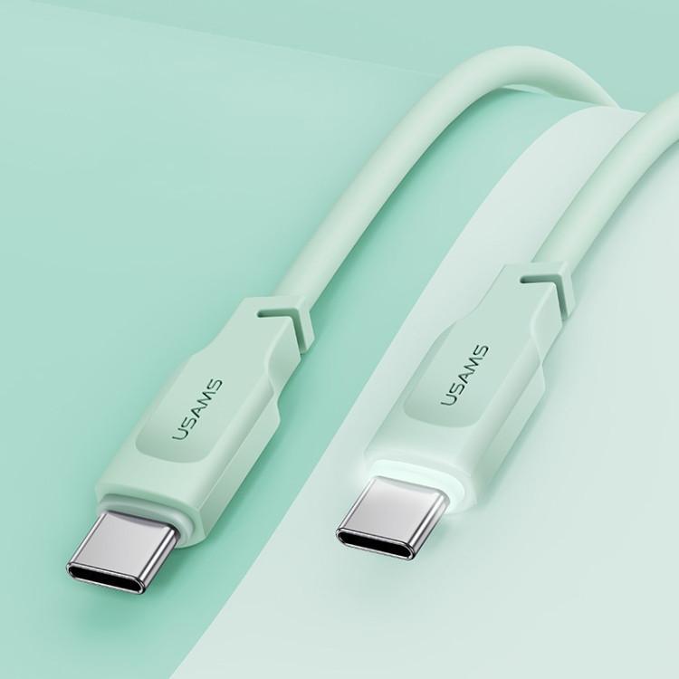 کابل تبدیل USB-C یوسمز مدل US-SJ567-100W طول 1.2 متر