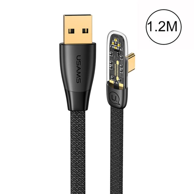 کابل تبدیل USB به USB-C یوسمز مدل US-SJ585-66W طول 1.2 متر