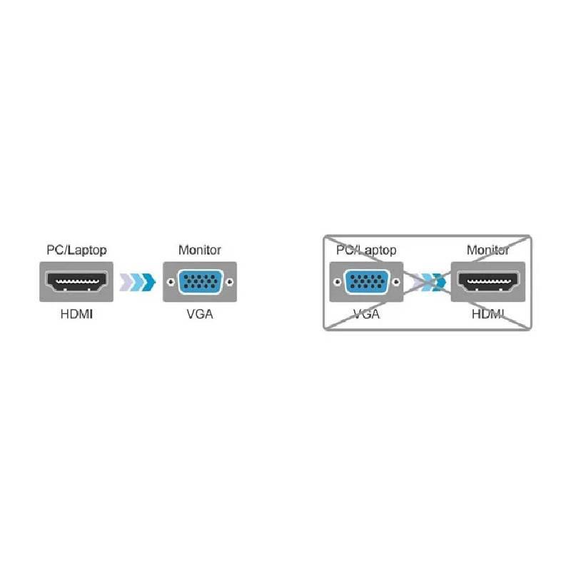مبدل HDMI به VGA دی-نت مدل DT-403