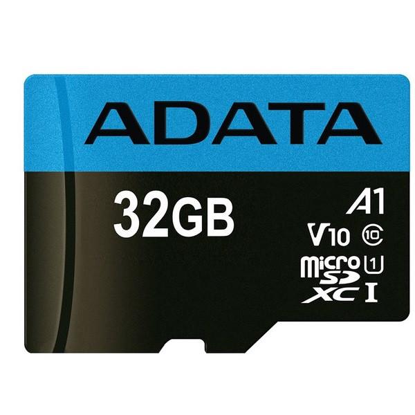 کارت حافظه microSDXC ای دیتا مدل Premier کلاس 10 استاندارد UHS-I V10 A1سرعت 100MBps ظرفیت 32 گیگابایت