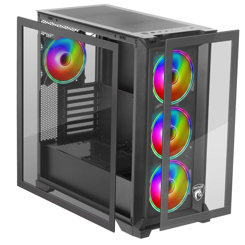 کیس کامپیوتر گیمینگ گرین مدل GRIFFIN G9