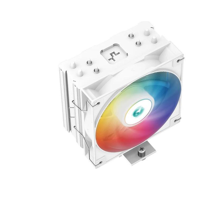 خنک کننده پردازنده دیپ کول مدل AG400 DIGITAL WH ARGB