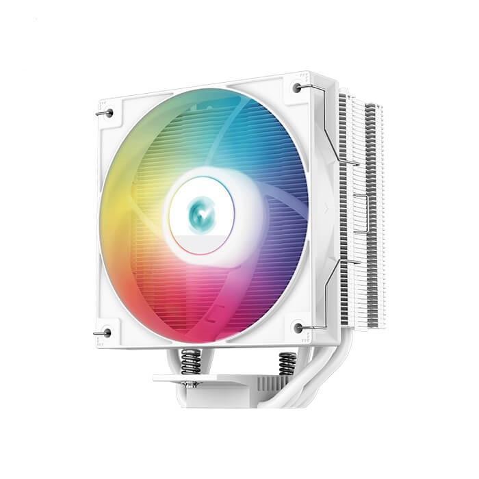 خنک کننده پردازنده دیپ کول مدل AG400 DIGITAL WH ARGB