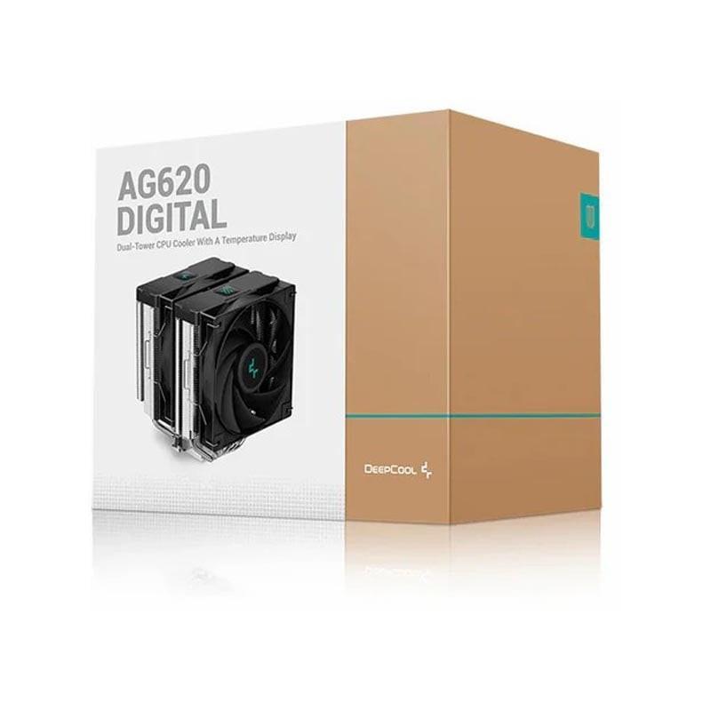 خنک کننده پردازنده دیپ کول مدل AG620 DIGITAL BK